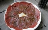 Carpaccio léger de bœuf