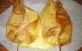 Papillotes croustillantes de camembert