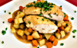 Poulet à la vanille et aux chouchous