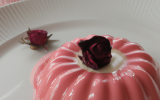 Panna cotta rose bonbon