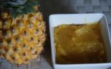 Confiture d'ananas et d'agar-agar