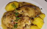 Chapon au vin jaune