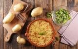 Parmentier de boudin aux oignons aux pommes