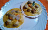 Saint Jacques au curry doux d'Assouan