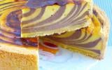 Flan pâtissier tigré ou zébré