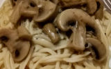 Capellini aux champignons