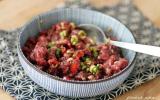 Tartare d'onglet olé olé