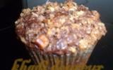 muffin banane nutella et son streusel