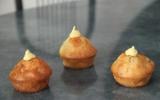 Cupcake de pomme de terre sauce curcuma