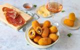 Croquettes de  jambon de Bayonne et  pommes de terre au Laguiole AOP