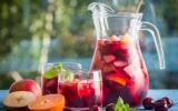 Sangria aux fruits rouges