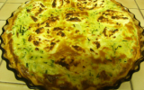 Quiche courgette boursin