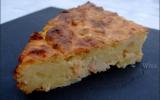 La quiche gâteau de pommes de terre au saumon