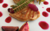 Escalopes de foie gras aux fruits rouges