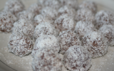 Truffes au chocolat noix de coco