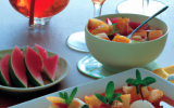 Sangria douce melon pastèque