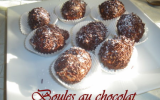 Mini boules au chocolat