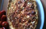 Quiche aux poireaux poulet