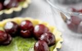 Tartelettes cerises-pistache