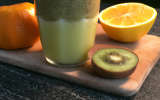 Smoothie à la pomme, au kiwi et à la mandarine