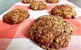 Cookies vegan et fitness abricot-pomme-cannelle