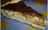 Tarte pommes, pistaches, chocolat