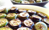 Aubergines marinées au vinaigre balsamique