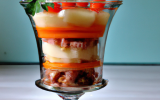 Verrine choucroute, Carotte et Pomme