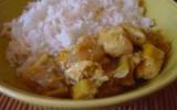 Curry de poulet à la mangue