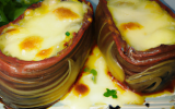 Gratin cornes de bœuf farcis