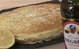 Pâte à crêpes au rhum