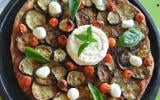 Pizza aux courgettes et Saint Marcelin