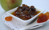 Confiture pomme-raisin