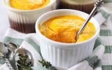 Flan de carottes et céleri aux noisettes