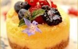 Cottage cheese-cake aux fruits rouges rapide