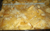 Gratin de pommes miel et cardamone