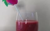 Smoothie framboises et citron vert