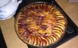 Tarte aux brugnons