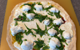 Pizza ricotta mascarpone