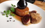 Foie gras de canard au cognac et porto, truffé