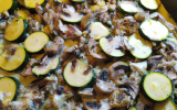 Recette express champignons/courgette