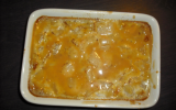 Gratin de poires et caramel au beurre salé