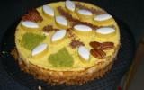 Cheese-tarte aux abricots caramélisés au Marsala