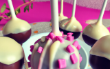 Cake pops au Philadelphia Milka