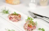 Tartare d'agneau cru-cuit aux saveurs du sud