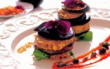 Filet de grenadier au caviar d'aubergines