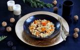 Risotto au potimarron et vinaigre balsamique