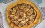 Tarte chocolat pomme banane