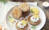 Blinis de sarrasin & cheese cream