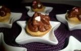 Financier à la chantilly au chocolat